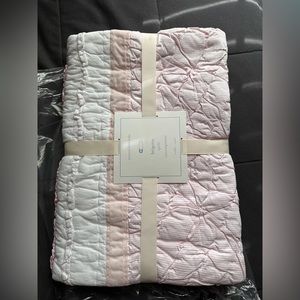 Pottery Barn Brigette toddler quilt- New